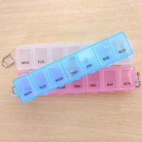 Weekly 7 Days Tablet Pill Medicine Holder Storage Organizer Drug Vitamin Separation