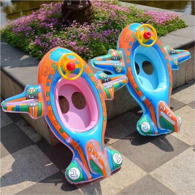 【READY STOCK】 JUMBO JET BABY SWIM BOAT FLOATERS FOR KIDS♤ Lazada PH