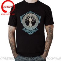 Viking T Shirt World Tree Men Top Fashion Pattern Tee 2023 Summer T-Shirt Vikings Odin Aesir Nordic Mythology MenS Tshirt