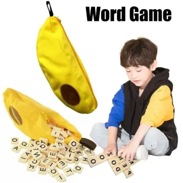 Bananagrams Crossword Family Fun Game Bananagram Word Play Banana 100  Complete for sale online