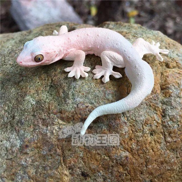 Japan Genuine Kaiyodoo Q Lizard Crested Gecko Fiugre Table Ornaments