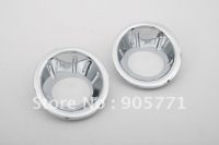 High Quality Chrome Front Fog Light Cover for Nissan Navara / Frontier D40 06-09 free shipping