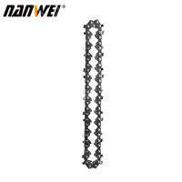 NANWEI 1 PCS 4 I-Nch Mini Steel Chainsaw Chains Electric Chainsaws อุปกรณ์เสริมโซ่ Replacement