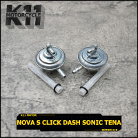 วาล์วน้ำมัน NOVA-S CLICK DASH SONIC TENA ก๊อกน้ำมัน  วาวน้ำมัน วาล์วเปิดปิดน้ำมัน คลิก เเดช โซนิค เทน่า อะไหล่ครบ ใช่ทนทาน