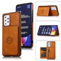 【Great. Cell phone case】สำหรับ Samsung Galaxy A52 A72 A42 A32 A12 5G A02 A21S A02S A71 A51 4G A41หนังบัตรกระเป๋าสตางค์