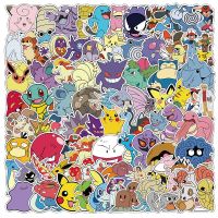 10/30/50/100PCS Mixed Cute Pokemon Anime Game Stickers Decoration DIY Phone Notebook Suitcase Laptop Cartoon Funny Sticker Toy