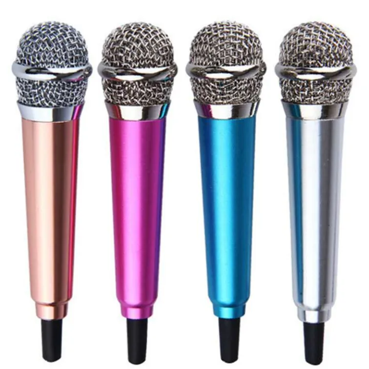 Mobile phone Karaoke microphone with sing bar mini microphone for