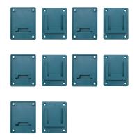 10Pcs Machine Holder Wall Mount Storage Bracket Fixing Devices for Makita 18V Electric Tool Battery Tools