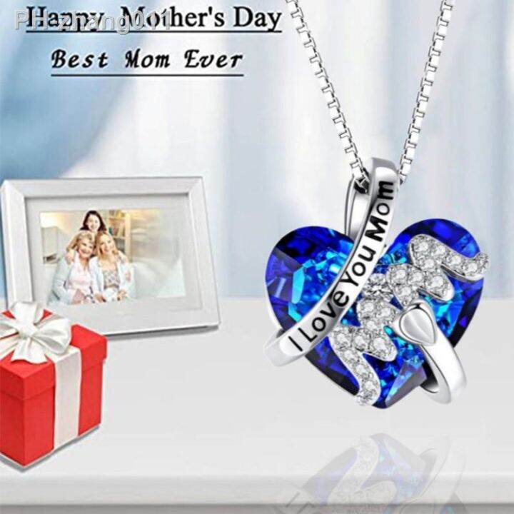 luxury-fashion-mom-pendant-necklace-red-blue-heart-crystal-jewelry-ladies-anniversary-birthday-christmas-mothers-day-gift