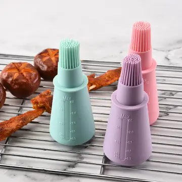 1PCS Silicone BBQ Oil Brush Basting Brush DIY Cake Bread Butter Baking  Brushes Kitchen Cooking Barbecue Accessories BBQ Tools