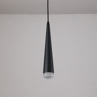 Dimmable Modern Tapered Tube LED Chandelier Pendant Lamp Home Hanging Dinning Living Room Bar Cafe Droplight Spot Light