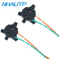 ‘；【。 NHAUTP 2Pcs H7 Halogen Lamp Holder Connector For Hyundai New Tucson For Mitsubishi Outlander Headlight Base Wiring Harness