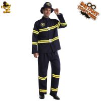 [COD] adult mens firefighter performance costume cos role-playing stage party