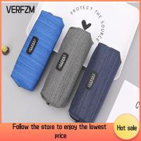 VERFZM SHOP 2PCS จุได้มาก กล่องดินสอสุดสร้างสรรค์สไตล์คาวาอี้ ทนต่อการสึกหรอ ผ้าอ๊อกซ์ฟอร์ด กล่องใส่ปากกาแบบมีซิป ทนทานต่อการใช้งาน เครื่องเขียนอุปกรณ์การเรียนสำนักงาน สำหรับนักเรียน