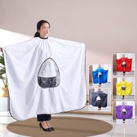 Salon Hairdressing Cape Barber Cape With Transparent Viewing Window Waterproof Haircut Cloak Apron Barber Shop Hairdressing Tool