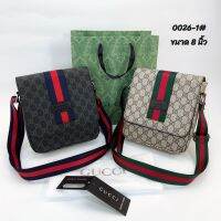 [YXIN] (สินค้าใหม่ พร้อมส่ง)กระเป๋าสะพายข้างผู้ชาย GG 0026-1# 026-2# หนัง PU Fashion