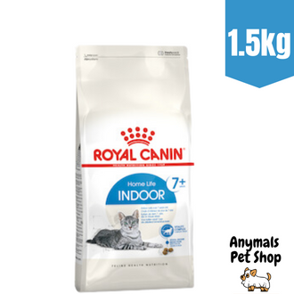 อาหารแมว Royal canin Indoor 7+  1.5kg. สำหรับแมวสูงวัย เลี้ยงในบ้าน อายุ 7 ปีขึ้นไป