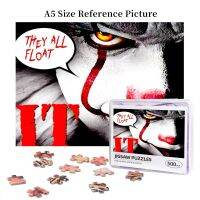 It Es (2017) Pennywise Wooden Jigsaw Puzzle 500 Pieces Educational Toy Painting Art Decor Decompression toys 500pcs