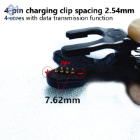 【Paul L】 4Pin 8-9MM CLIP CHARGING CABLE สำหรับ Smart Watch สายรัดข้อมือ USB Interface Charger