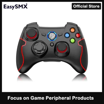 EasySMX-9013 Gamepad sem fio, 2.4G Controlador de jogos para PS3, PC, Windows  7, 10, 11, Android TV Box Joystick