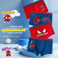 【Ready Stock】 卍 C22 4 Piece Kids Underwear Boy Cotton Spiderman Seluar Dalam Kanak Kanak Batman Cartoon Boxer for Children Panties Boy