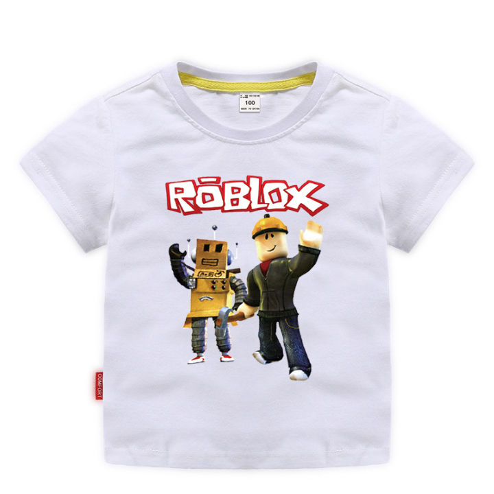 New ROBLOX Children T-shirts Cartoon ROBLOX Printed Girls Tees Boys Tops  Short-sleeve Clothes For Summer Kids Fashion Outfits - AliExpress