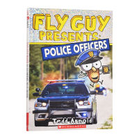 Fly Guy Police English original picture book Fly Guy presentations learning music rating small Reader Level 2