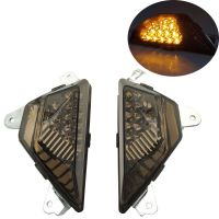 Motorcycle Front LED Turn Signal Light For KAWASAKI NINJA 400 LED 250 300 650 1000 ZX-6R ZX6R Moto Flashing Indicator Lamp