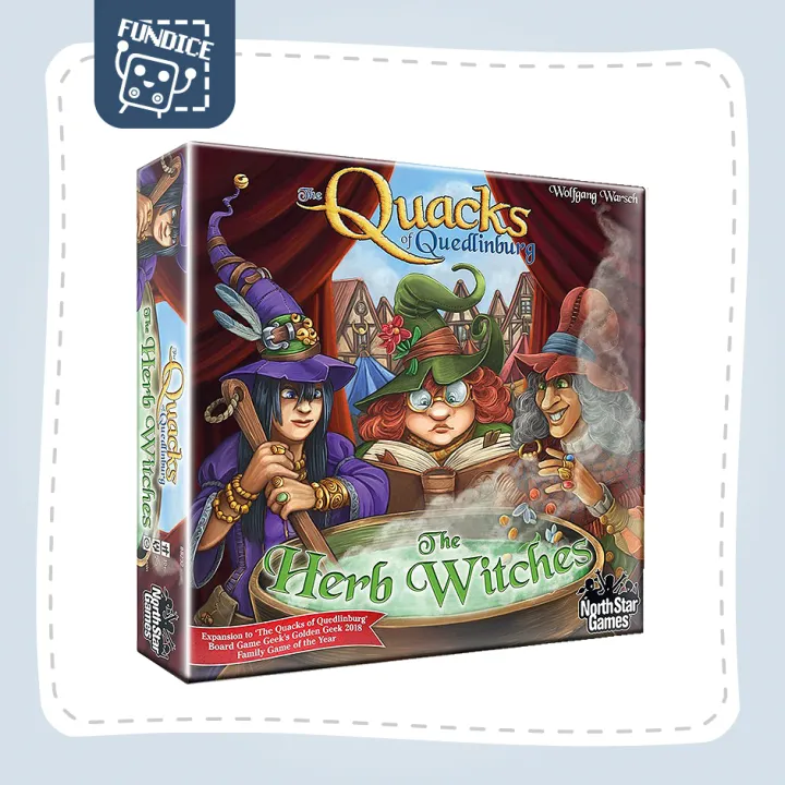 [Fun Dice] The Quacks of Quedlinburg The Herb Witches Expansion Board