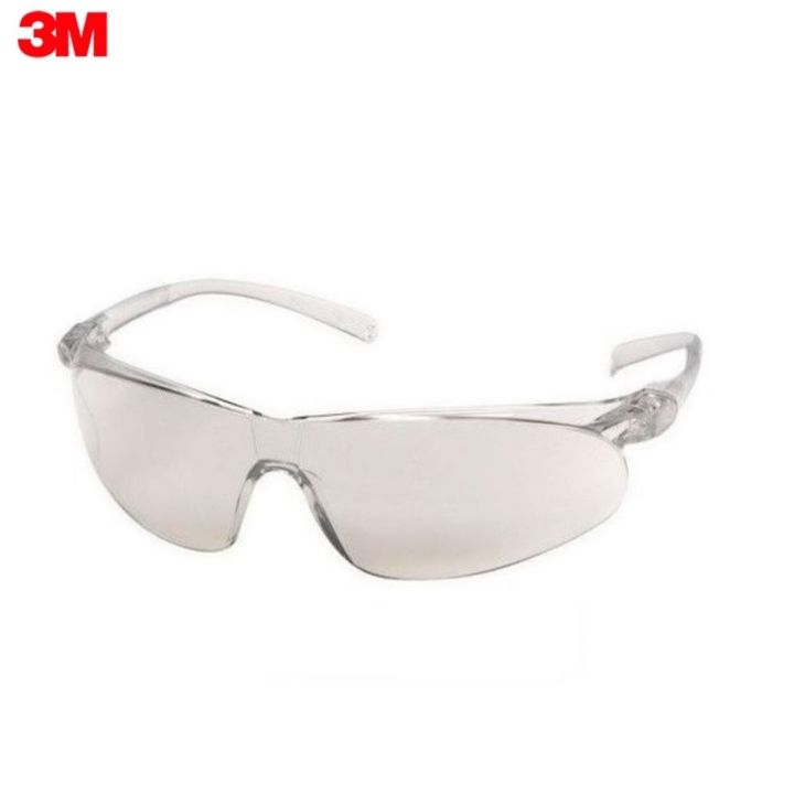 3M 11388 แว่นนิรภัย (แว่นเซฟตี้) เลนส์ I/O กรอบใสกันรอย Virtua Sport Protective Eyewear