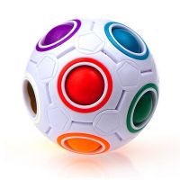 ลูกบอล กดเล่น สีรุ้ง ของเล่นเสริมการเรียนรู้เด็ก