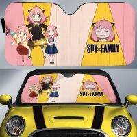 Spy X Family Loid Yor และ Anya อนิเมะร้อนที่กันแดดออโต้รถยนต์ที่บังแดด