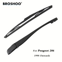 BROSHOO รถยนต์ Posteriore Tergicristallo Posteriore Parabrezza Braccio Del Tergicristallo Per Peugeot 206 Hatchback (1998 In Poi) 355 Mimetri ออโต้