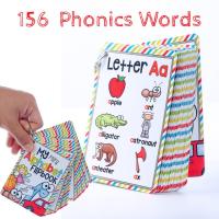 26ตัวอักษรตัวอักษรภาษาอังกฤษ Phonics กระเป๋าการ์ดเด็กมอนเตสซอรี่เรียนภาษาอังกฤษบัตรไฟฉายของเล่นเพื่อการศึกษาสำหรับเด็ก