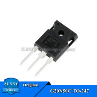 2Pcs Original G20N50C TO-247 SIHG20N50C TO247 20A/560V MOSFET N-ช่องใหม่เดิม