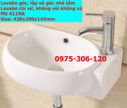 Chậu rửa mặt lavabo góc treo tường 422NA thương hiệu NA.GRAND