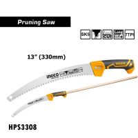 INGCO เลื่อยตัดกิ่ง 13" อิงโค่ เลื่อย เลื่อยตัดไม้ เครื่องมือช่าง Pruning Saw HPS3308 เลื่อยโค้ง