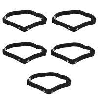 5X Chest Belt Strap for for Sports Wireless Heart Rate Monitor,Black