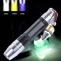 Jade Identification Torch 3 IN 1 LEDs Light Sources Portable Dedicated UV Flashlight Ultraviolet  Gemstones Jewelry amber Money Rechargeable Flashligh