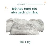 Bột tẩy rong rêu nền nhà xi măng, tường xi măng, gạch, sân vườn, siêu nhanh