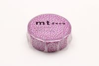 mt masking tape mujinagiku sumire (MT01D414) / เทปตกแต่งวาชิ ลาย mujinagiku sumire แบรนด์ mt masking tape ประเทศญี่ปุ่น