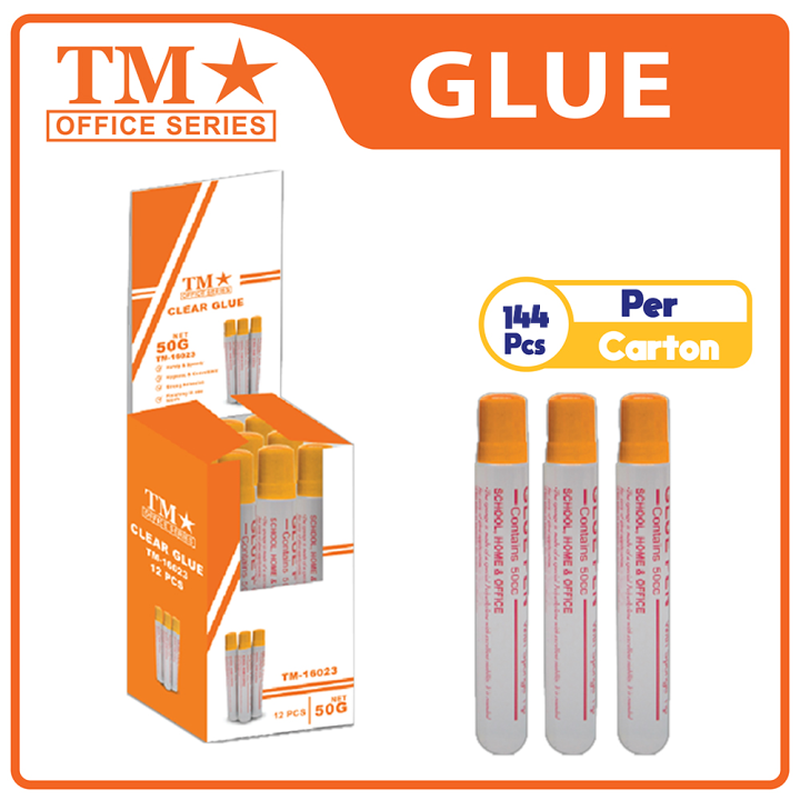 TM Clear Glue by 12's x 144 pcs Lazada PH