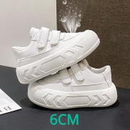 Da Thật Giày đế bằng đế đệm xốp 6cm đế giày đế thuyền nữ mới kiểu Hàn Quốc