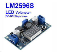 LM2596 LM2596S Power Module + LED Voltmeter DC-DC Adjustable Step Down Power Supply Module with Digital Display