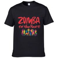 Zumba Dance Printing T-Shirt Cotton Men T-Shirts Classic Tees Fashion Breathe Short Sleeve New Summer O- Neck Sports Tees