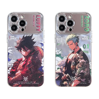 Zoro ชิ้นเดียว Lu Ffy เคสโทรศัพท์สำหรับ15 Pro Max 15 Plus 14 Pro Max 13 Pro Max ซิลิโคนนิ่มฝาหลังโทรศัพท์สำหรับ iPhone 12 Pro Max 11กรอบด้านหลัง