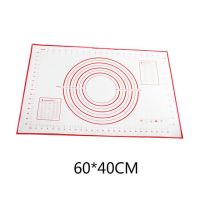 【Worth-Buy】 แผ่นรองอบเค้กทำจากซิลิโคนเครื่องครัวขนาด60*40ซม. อุปกรณ์เสริมสำหรับทำขนมอบแผ่นรองนวดวงแหวน