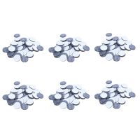 300Pcs Round Shaped Table Chair Furniture Leg Felt Mat Pad Gray