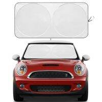 【CW】 Car Window Sunshade Windshield Cover Logo MINI Cooper S R50 R55 R56 R60 F54 F55 F60