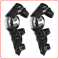 Motorcycle carbon fiber knee pads four seasons knight riding anti-fall motorcycle off-road protective gear leggings equipment